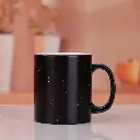 Glitter Magic Mug with personalized photo (Round Handle)