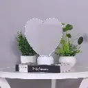 Heart shaped magic mirror